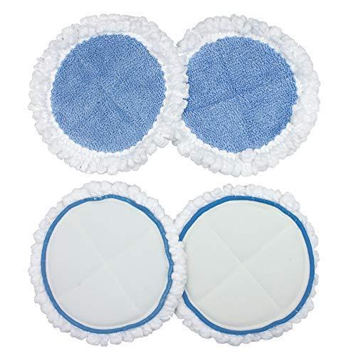 億騰 電動モップ 替え モップパッド 4枚入り リーニングパッド 回転モップパッド モップ