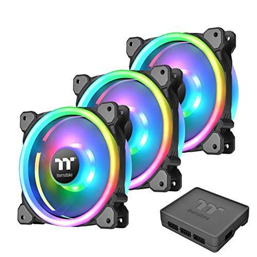 即日出荷 Thermaltake Riing Trio Plus 14 Rgb Radiator Fan Tt Pe 3pack Pcケースファン 新規購入 Kuljic Com