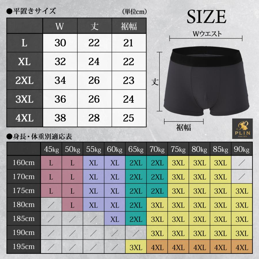 ボクサーパンツ メンズ セット 6枚 下着 大きいサイズ 前閉じ 男性 吸汗速乾 無地 まとめ買い new6pantsPLIN公式ショップ 通販 Yahoo!ショッピング