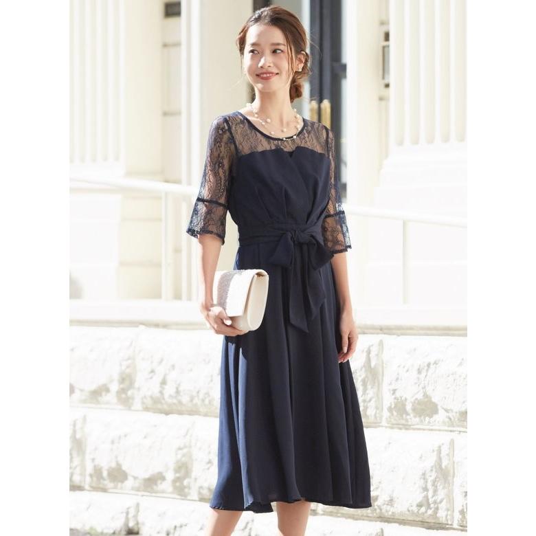 信頼 Pliqua 結婚式 服装 親族 披露宴 ドレス ワンピ 30代 40代 50代 おしゃれ フォーマル お呼ばれ 二次会ドレス 謝恩会 演奏会 発表会 3 5111 ネイビー 独創的 Clinicagastroservice Com Br