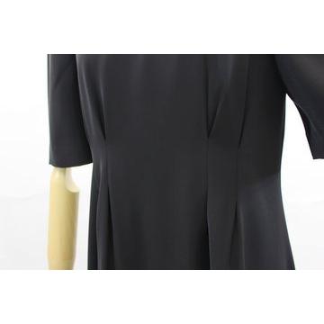 パーティードレス 結婚式 二次会 服装 親族 披露宴 謝恩会 卒業パーティー ゲストドレス 袖あり 20代 30代 40代 おしゃれ プリカ 3-5116-1 ブラック_16