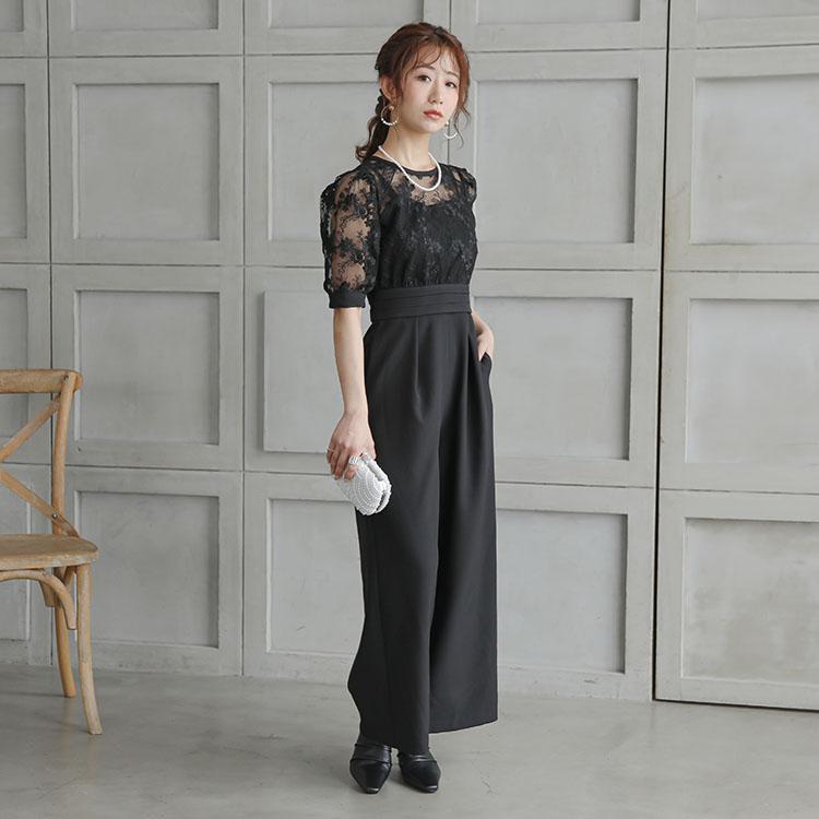 パーティードレス オールインワン 結婚式 二次会 服装 親族 披露宴