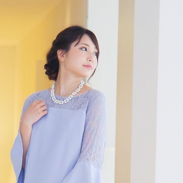 パーティーネックレス パールネックレス デザインネックレス レディース ネックレス お呼ばれ 結婚式 パーティー エレガント アクセサリー 3-24739 | PLIQUA | 02