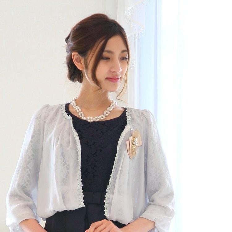 パーティーネックレス パールネックレス デザインネックレス レディース ネックレス お呼ばれ 結婚式 パーティー エレガント アクセサリー 3-24739 | PLIQUA | 03