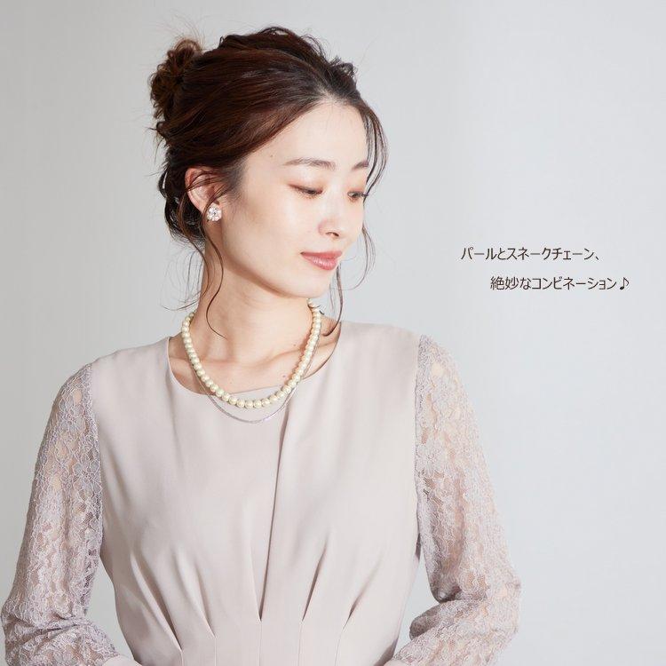 ネックレス パール 日本製 結婚式 パーティー  冠婚葬祭 フォーマル アクセサリー レディース ネックレス 入学式 卒業式 卒園式 ママ 母親 七五三 5-24750 | PLIQUA | 05