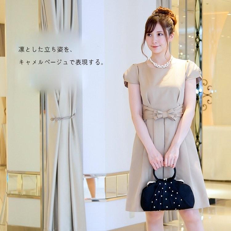 パーティドレス ワンピース 結婚式 親族 披露宴 おしゃれ フォーマル お呼ばれ カラードレス 二次会ドレス ワンピ 上品 日本製 5 3102op 1 キャメルベージュ 5 3102op 1 Pliqua ヤフーショッピング店 通販 Yahoo ショッピング