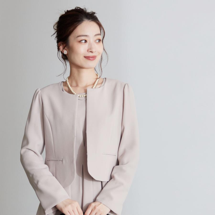 【新品・未使用】礼装　フォーマル　和装 結婚式 卒業式 入学式　成人式 楽天市場】セレモニースーツ 2点セット ジャケット ワンピース