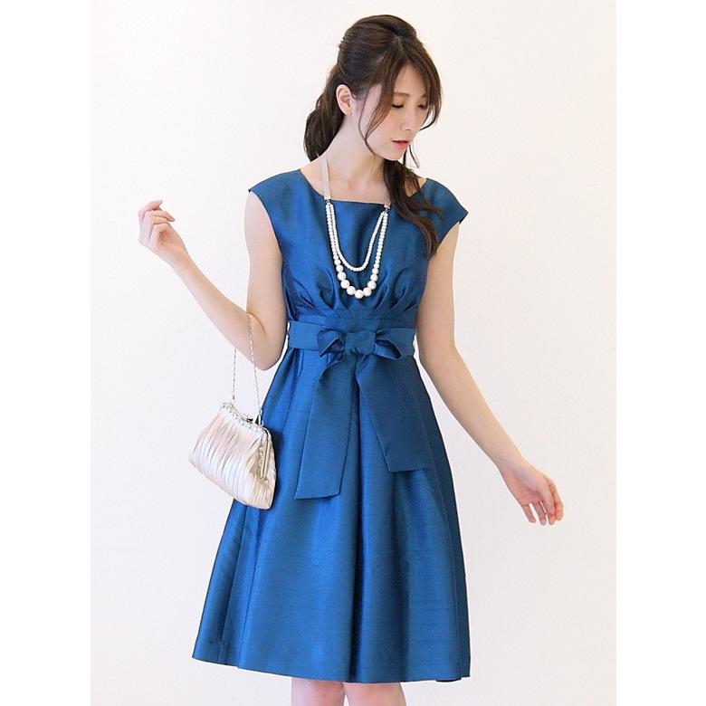 PLIQUA フォーマルワンピース 日本製 結婚式 親族 披露宴 おしゃれ  