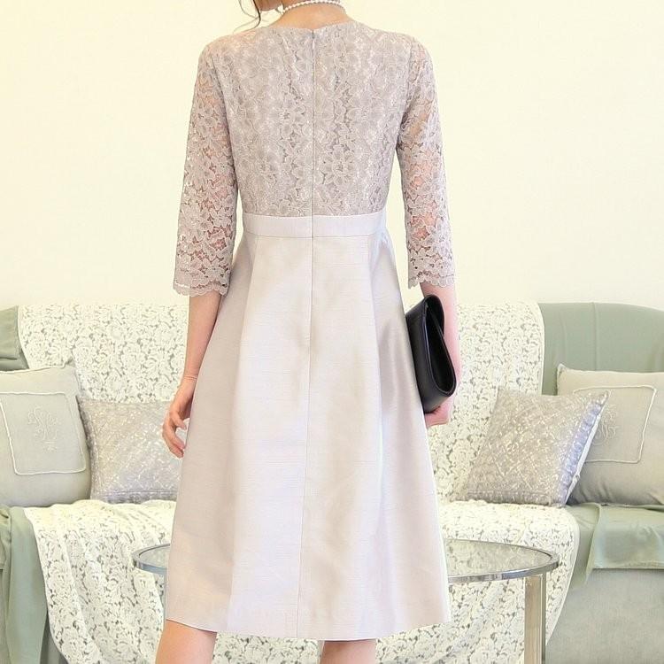 セレモニー スーツ おしゃれ ワンピ 結婚式 親族 披露宴 フォーマル お呼ばれ カラードレス 二次会ドレス レース ワンピ 日本製 5 9100 1 シャンパンベージュ 5 9100 1 Pliqua ヤフーショッピング店 通販 Yahoo ショッピング