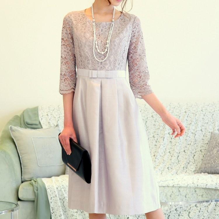セレモニー スーツ おしゃれ ワンピ 結婚式 親族 披露宴 フォーマル お呼ばれ カラードレス 二次会ドレス レース ワンピ 日本製 5 9100 1 シャンパンベージュ 5 9100 1 Pliqua ヤフーショッピング店 通販 Yahoo ショッピング