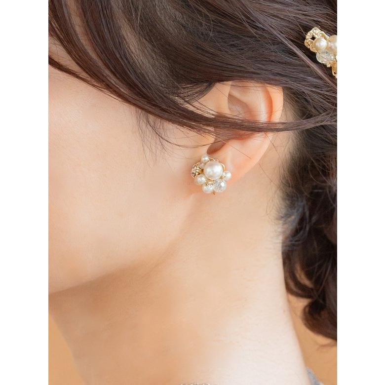 PLIQUA（プリカ） 結婚式 イヤリング お呼ばれ 成人式 パール 人気