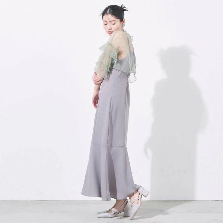 PLIQUA パーティードレス結婚式 ボレロ付ドレス 結婚式 ドレス