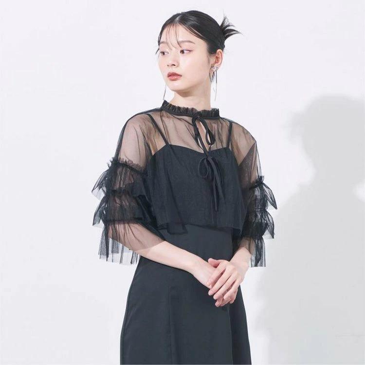 パーティードレス　結婚式　レース　ボレロ付き 楽天市場】パーティードレス ボレロ セット 結婚式 成人式