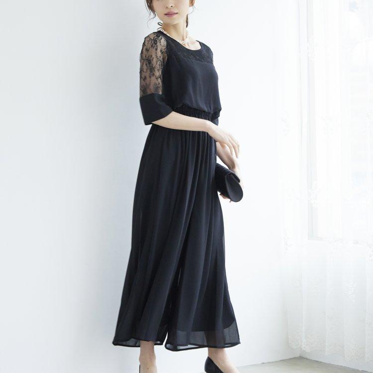 PLIQUA（プリカ） パンツドレス 結婚式 謝恩会 服装 お呼ばれ パンツ