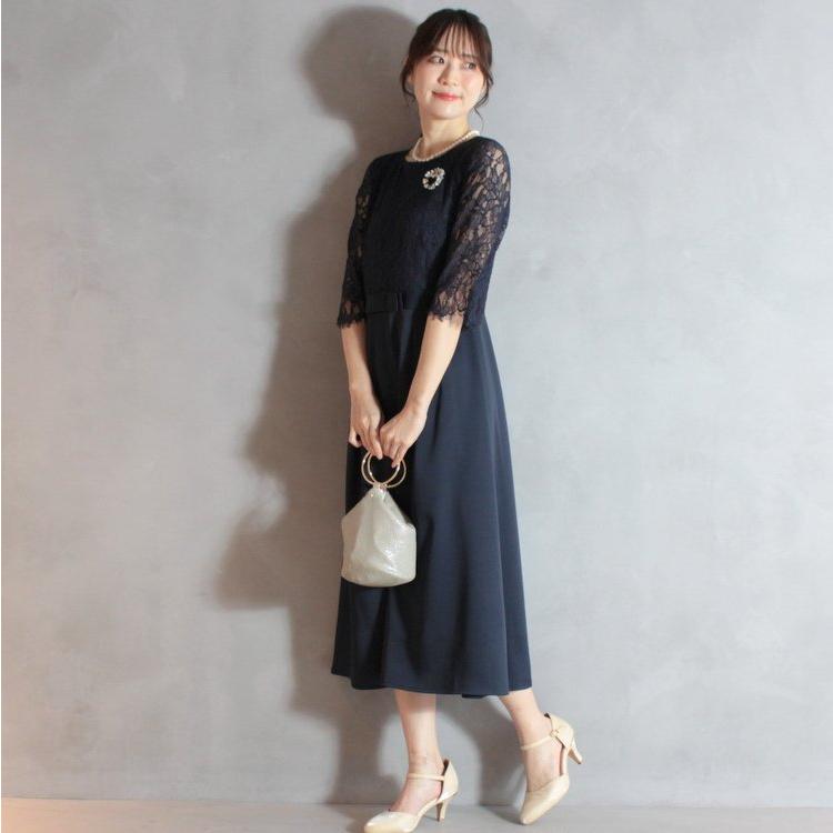 パーティードレス 結婚式 親族 服装 ワンピース 披露宴 謝恩会 ドレス七五三 母親 大きいサイズ レースドレス 上品 30代 40代 50代 おしゃれ j-5-9100op_8