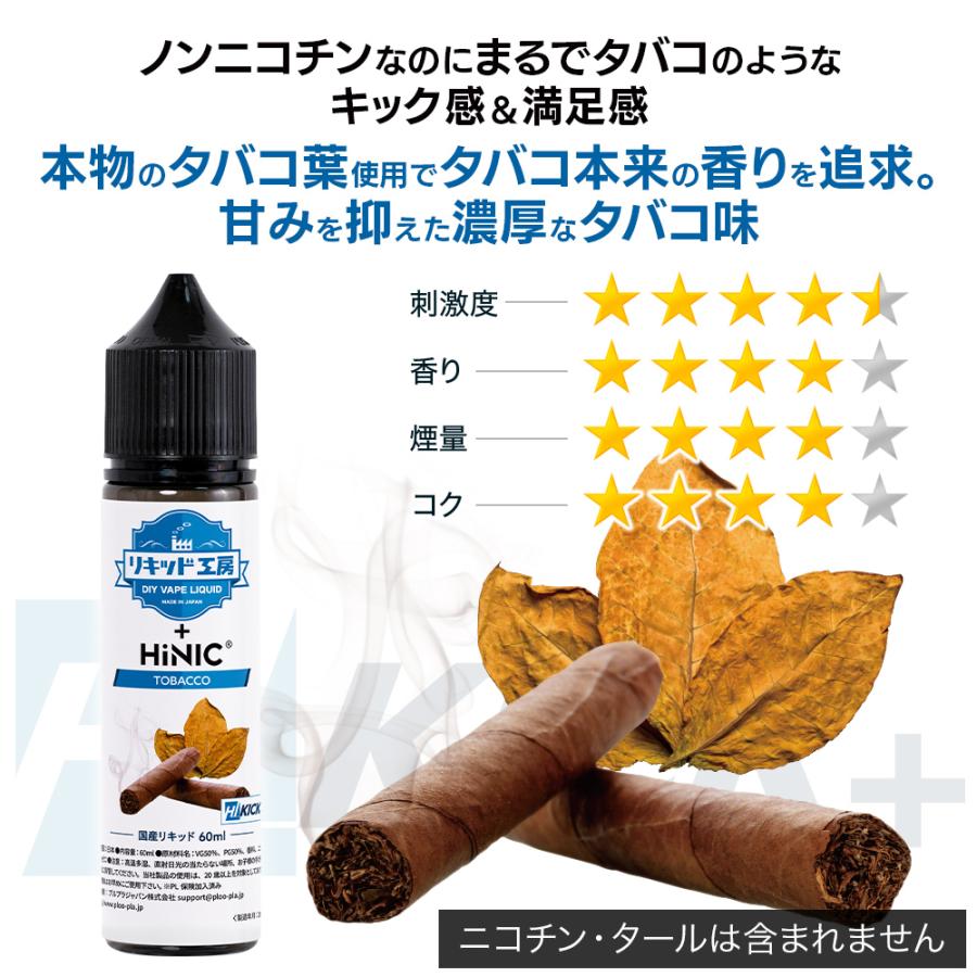 HIKICK＋ プルプラリキッド工房×HiNICコラボ HiNIC配合リキッド 60ml