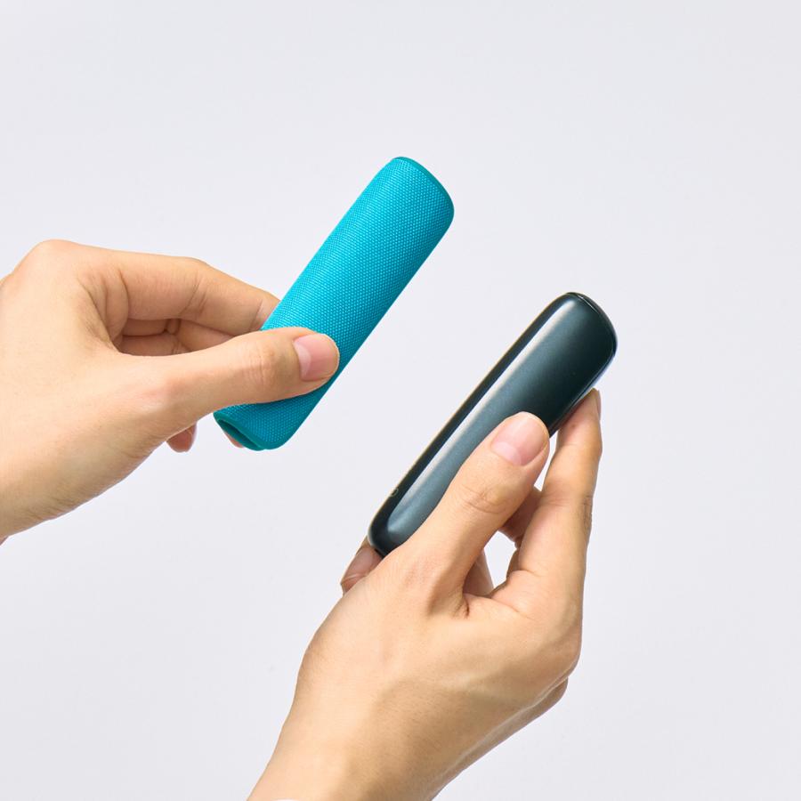 プルーム オーラ（Ploom AURA）・ファブリック バックカバー＜オーシャンブルー＞ / 加熱式タバコ | プルーム | 05