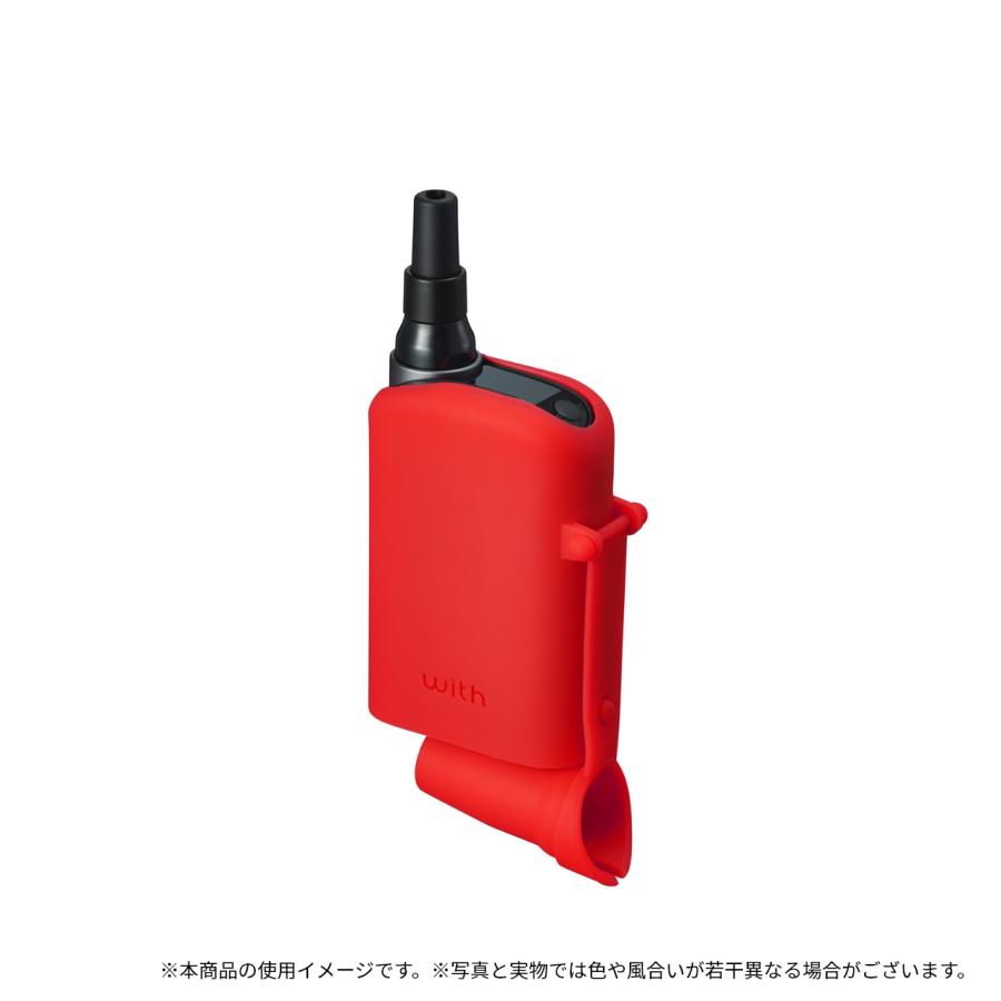 ウィズ2（with2）・デバイスカバー＜レッド＞/ 加熱式タバコ | with（加熱式たばこ） | 01