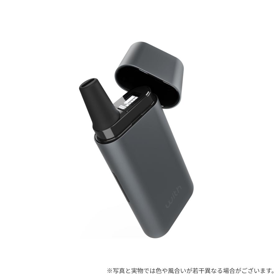 ウィズ2（with2）・スペシャルエディション・スターターキット＜ダークグレー＞/ 加熱式タバコ たばこ 本体 デバイス | with（加熱式たばこ） | 03