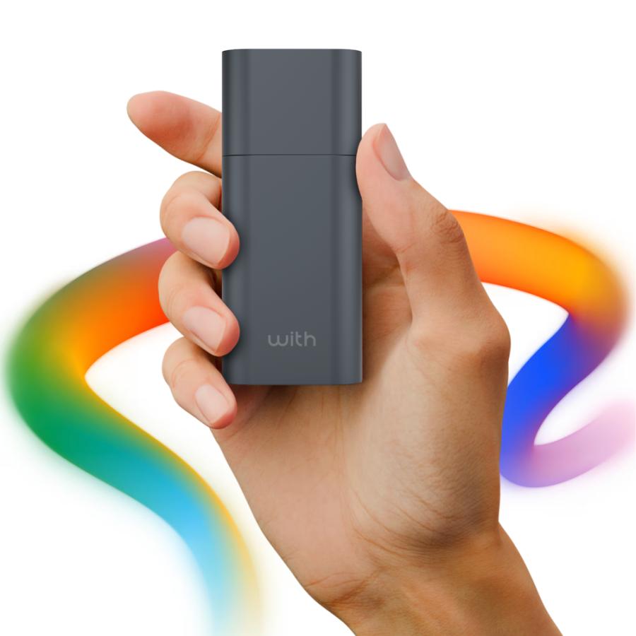 ウィズ2（with2）・スペシャルエディション・スターターキット＜ダークグレー＞/ 加熱式タバコ たばこ 本体 デバイス | with（加熱式たばこ） | 06
