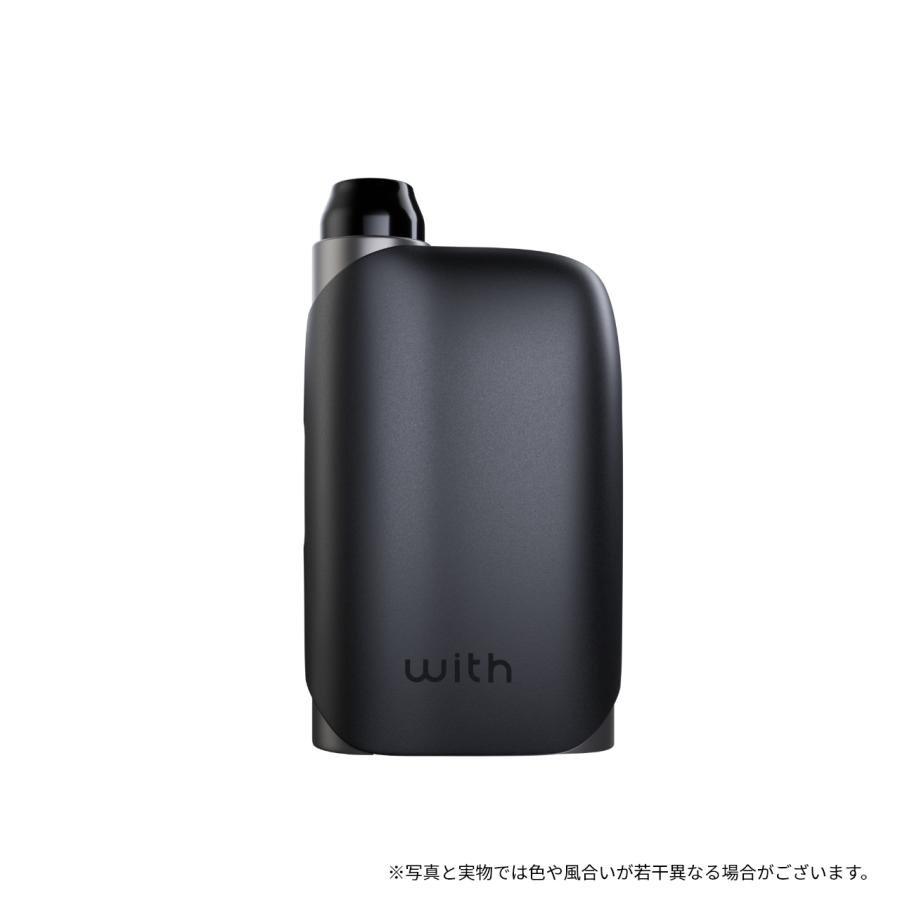 ウィズ2（with2）・スターターキット＜ブラック＞/ 加熱式タバコ たばこ 本体 デバイス | with（加熱式たばこ） | 02
