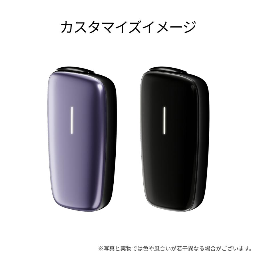 プルームエックス アドバンスド（Ploom X ADVANCED）・フロントパネルセット＜ブラック×ラベンダー＞/ 加熱式タバコ たばこ 本体 デバイス｜ploom｜04