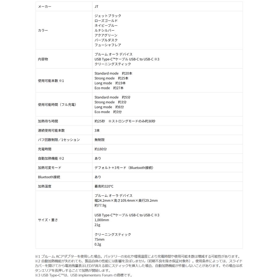 【数量限定】プルーム オーラ（Ploom AURA）・スターターキット＜フューシャフレア＞ / 加熱式タバコ たばこ 本体 デバイス | プルーム | 11