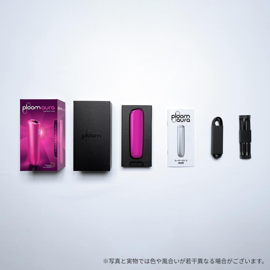 【数量限定】プルーム オーラ（Ploom AURA）・スターターキット＜フューシャフレア＞ / 加熱式タバコ たばこ 本体 デバイス | プルーム | 08