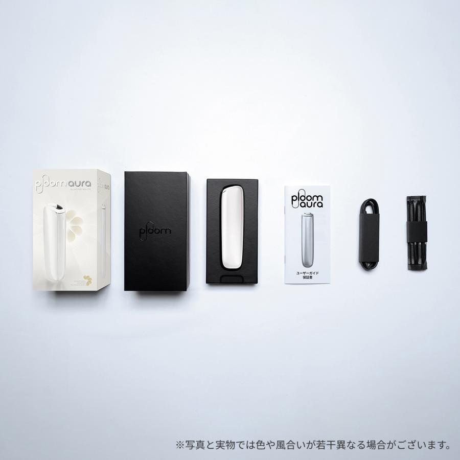 プルーム オーラ（Ploom AURA）・スターターキット＜グレイシャーホワイト＞ / 加熱式タバコ たばこ 本体 デバイス | プルーム | 09