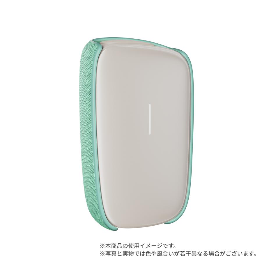 プルーム キューブ（Ploom CUBE）・ファブリック バックカバー＜パステルミント＞ / 加熱式タバコ | プルーム | 03