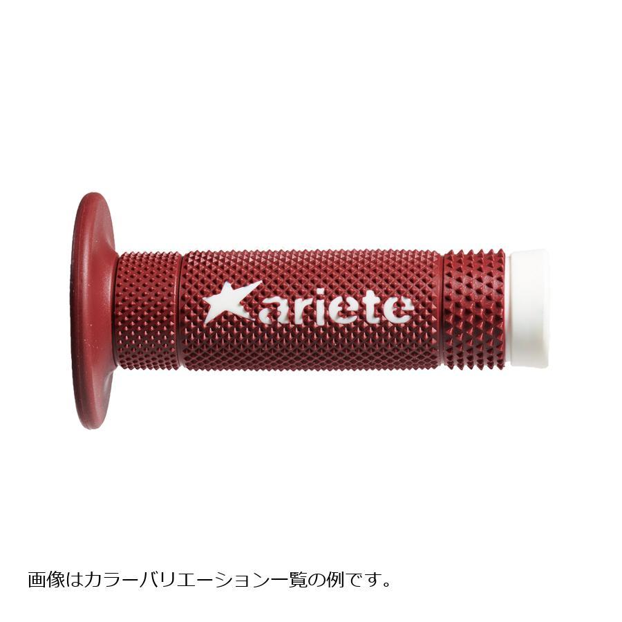 ariete (アリート) VULCAN OFF GRIPS ホワイト/D.レッド スーパーソフト/115mm/非貫通 02643-RAB |  | 01