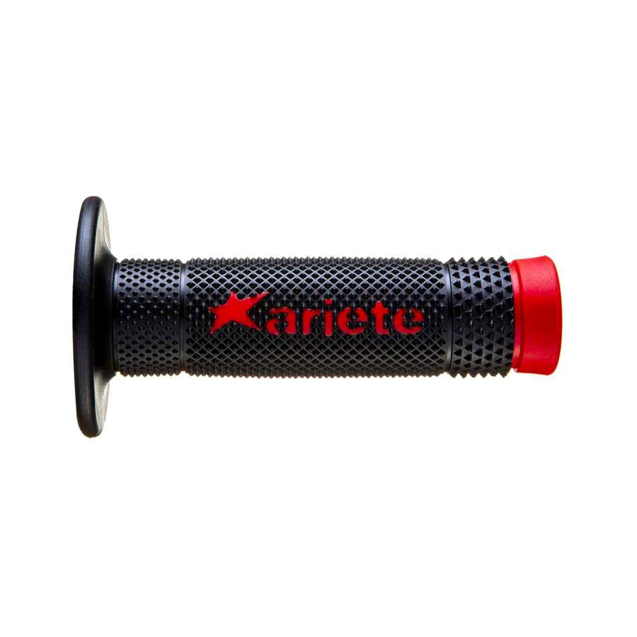 ariete (アリート) VULCAN OFF GRIPS グリップ レッド/ブラック スーパーソフト/115mm/非貫通 02643-RN | 