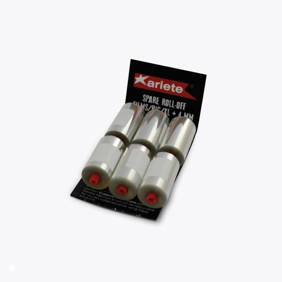 ariete (アリート) スペア ロールオフフィルム クリア 6枚 ADRENALINE/MUDMAX ゴーグル オプション ロールオフキット用 12962-RCRU | 