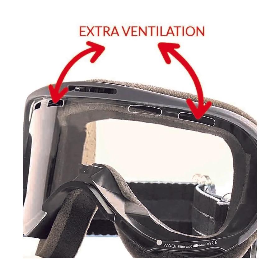 ariete (アリート) WABI ゴーグル MTB ベンチレーテッド クリアレンズ クリア LENS GREY/ブラック 14980-MC |  | 01