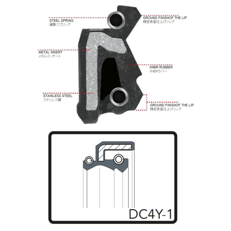 ariete (アリート) フォークオイルシール Φ48 [48x60x9.5/10.5]Multistrada1200/S/Enduro 950 17 ARI-167 |  | 01