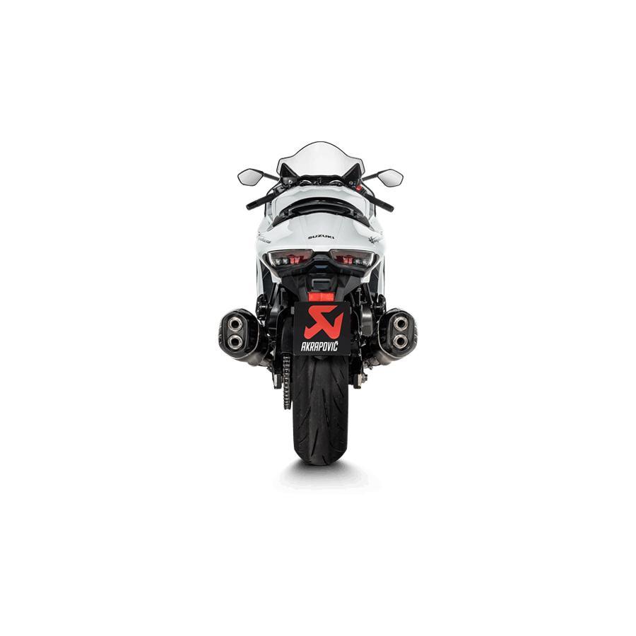 AKRAPOVIC (アクラポビッチ) スリップオンライン チタン ブラック JMCA HAYABUSA 【型式：8BL-EJ11A】 S-S13SO4-HRAATBLJPP
