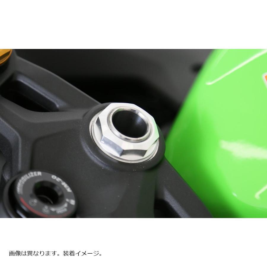 AELLA（アエラ） アルミ削り出しステムナット ブラック BMW S1000RR