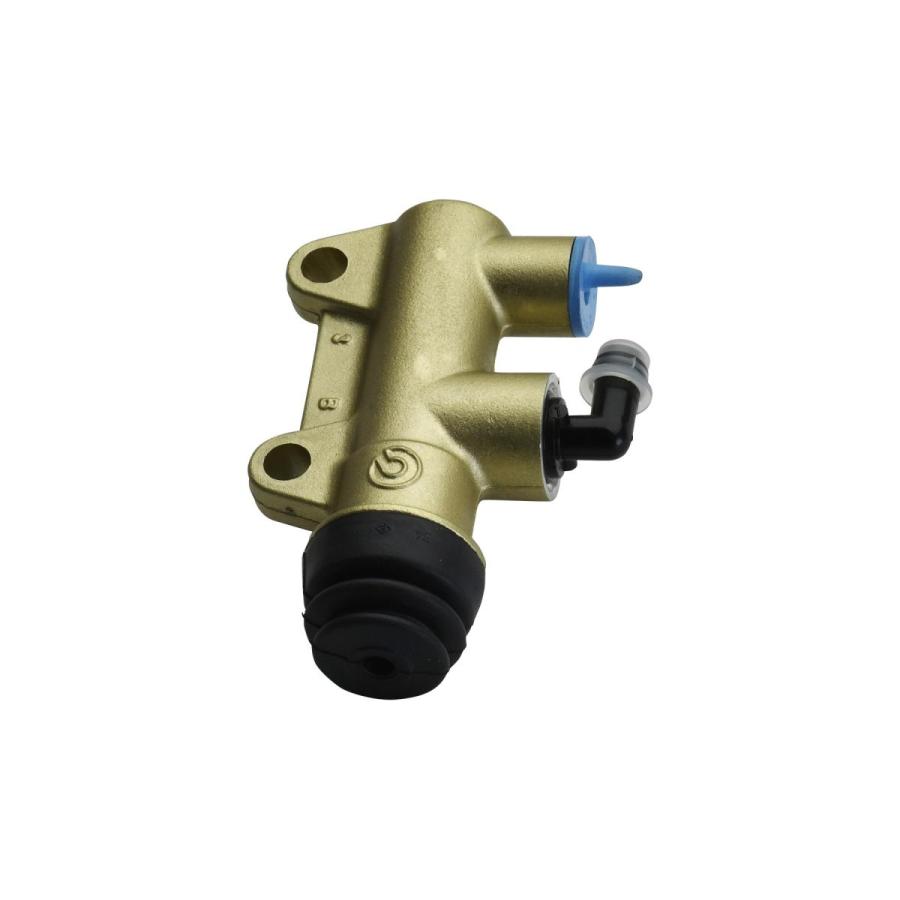 brembo (ブレンボ) リアブレーキマスターシリンダー ゴールド Φ11 取付ピッチ:40mm 横/ニップル90＆deg; 10-4776-12_4