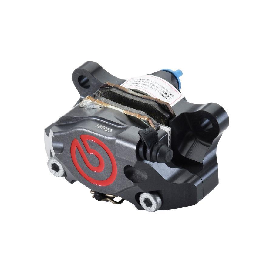 brembo (ブレンボ) GP2-SS CNC 2P リアキャリパー ハードアルマイト レッドロゴ Φ34 取付ピッチ:84mm 120-A441-10 | brembo | 03