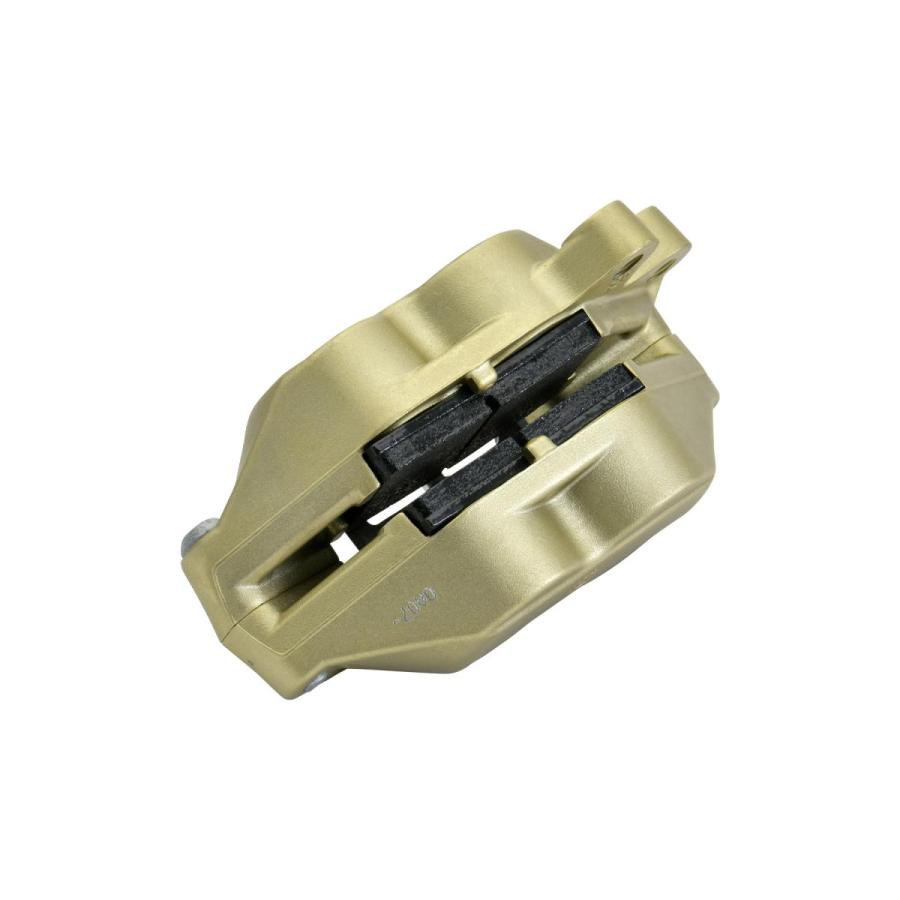 brembo（ブレンボ） P4-40R アキシャル 4P キャリパー ゴールド レッド