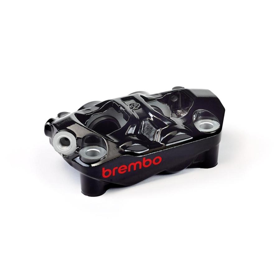 BREMBO(ブレンボ) Hypure ラジアル モノブロック 4P キャリパー ブラックペイント レッドロゴ 左  920.E940.43 | brembo