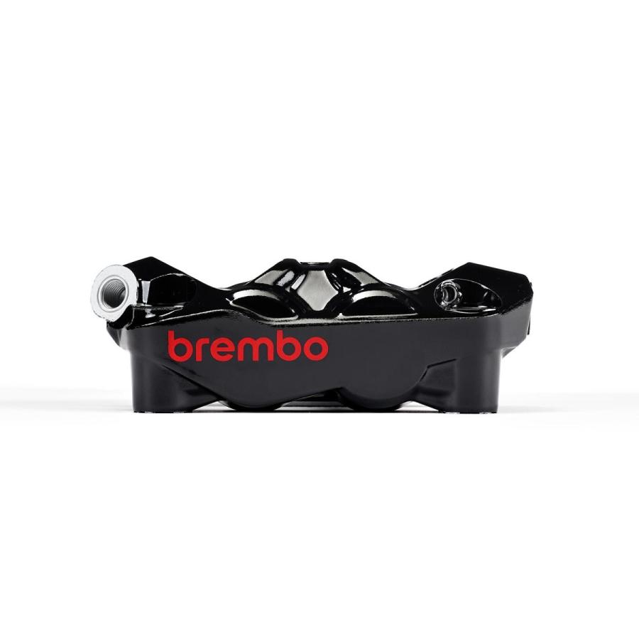 BREMBO(ブレンボ) Hypure ラジアル モノブロック 4P キャリパー ブラックペイント レッドロゴ 左  920.E940.43 | brembo | 01
