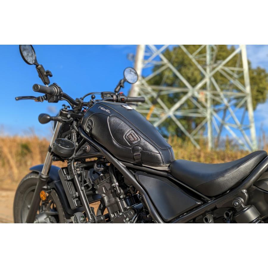 BAGSTER (バグスター) タンクカバー ブラック Rebel250/500 1814U | BAGSTER | 04
