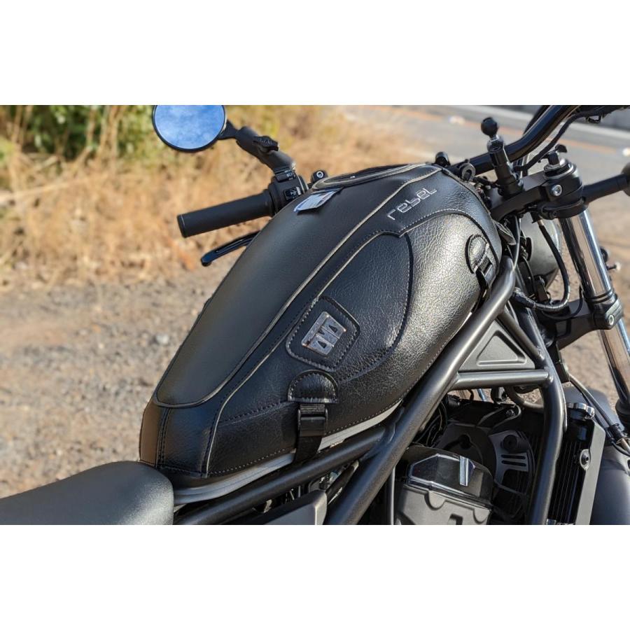 BAGSTER (バグスター) タンクカバー ブラック Rebel250/500 1814U | BAGSTER | 05