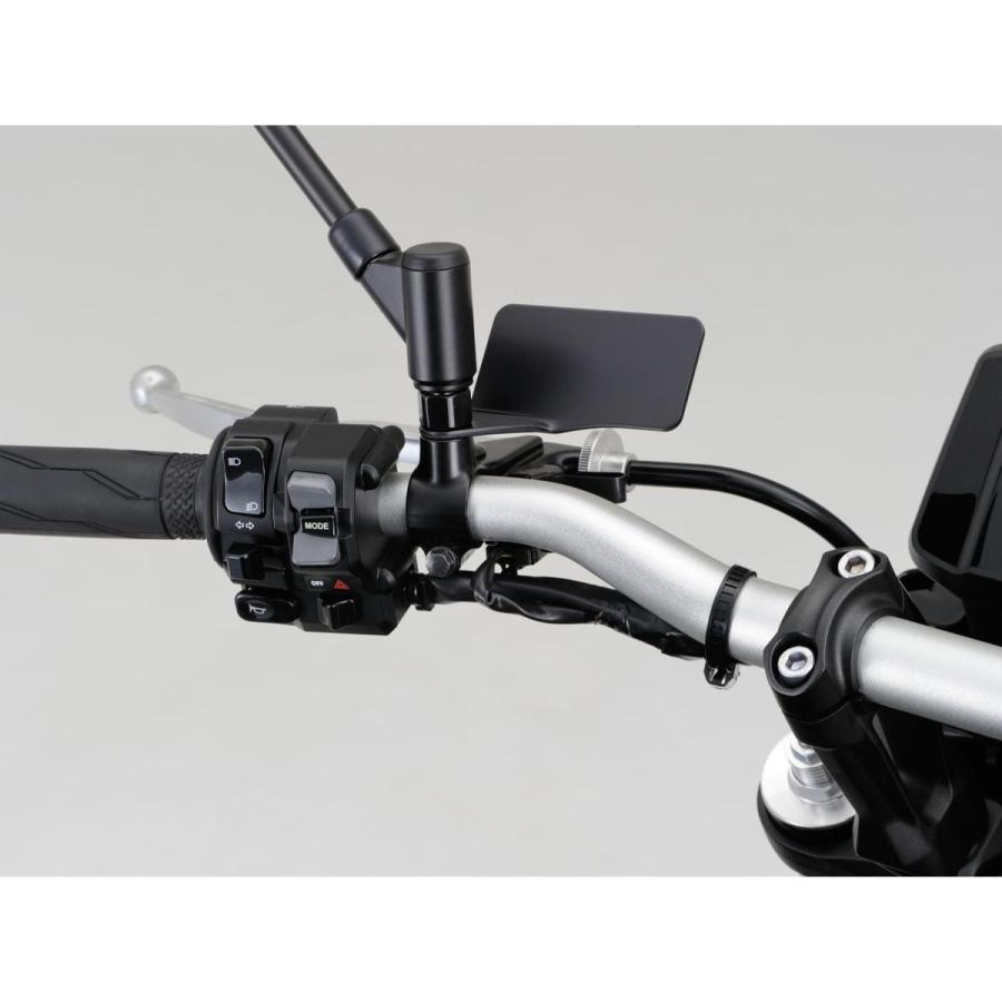 Daytona (デイトナ) デジタルメーター トリツケステー Lガワ ブラック M10 37059 | DAYTONA（バイク用品） | 01