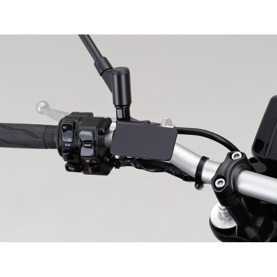 Daytona (デイトナ) デジタルメーター トリツケステー Lガワ ブラック M10 37059 | DAYTONA（バイク用品） | 02