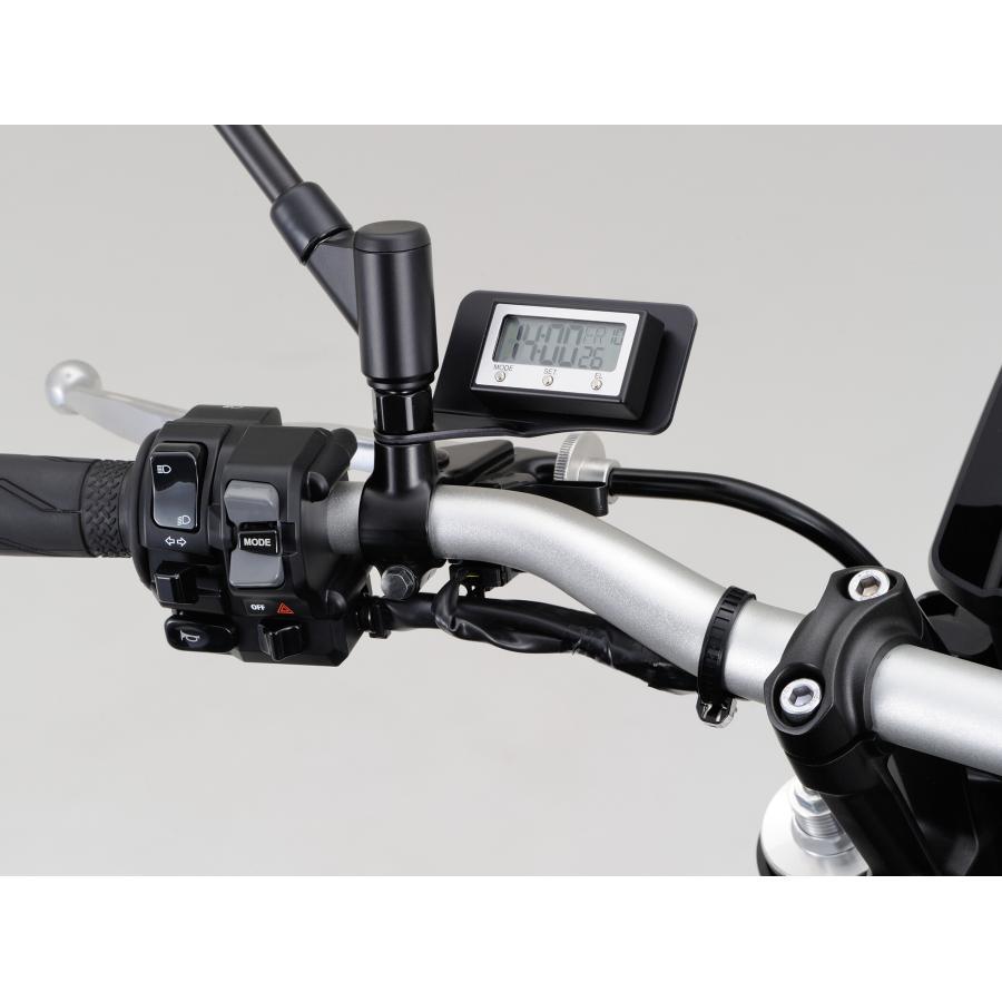 Daytona (デイトナ) デジタルメーター トリツケステー Lガワ ブラック M10 37059 | DAYTONA（バイク用品） | 03
