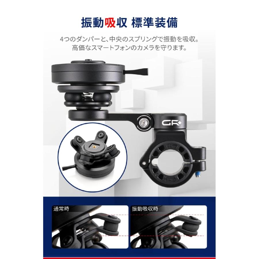 Daytona (デイトナ) GR-MT11 BAR MOUNT 22-32 65182 | DAYTONA（バイク用品） | 02