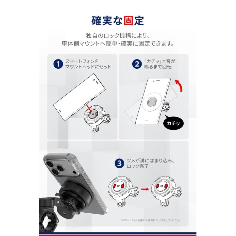 Daytona (デイトナ) GR-MT11 BAR MOUNT 22-32 65182 | DAYTONA（バイク用品） | 05