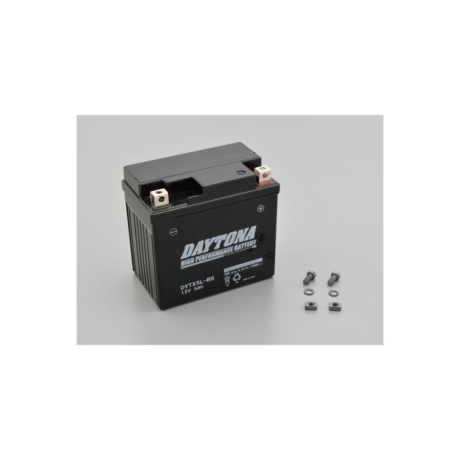 Daytona (デイトナ) ハイパフォーマンスバッテリー DYTX5L-BS/液入充電済み 92877 | DAYTONA（バイク用品）